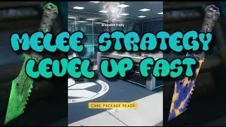 COMBAT KNIFE/MELEE STRATEGY TO LEVEL UP FAST!! BLACK OPS 3, MULTIPLAYER!