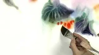 Painting Flowers with Watercolors