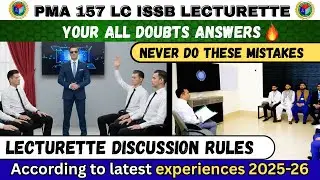 Pma 157 long course |ISSB Lecturette guidance | What Actually Impresses GTO