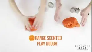 Orange Scented Play Dough