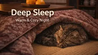 Deep Sleep – Warm & Cozy Piano with a Sleeping Cat 🐱 -こたつで眠る、至福の時間-