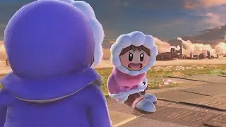 Lamar roasts franklin but its ice climbers in smash ultimate