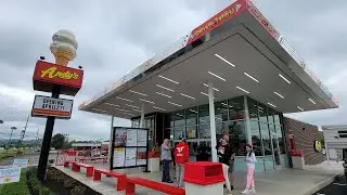 Торжественное открытие ресторана Andy's Frozen Custard в Севьервилле