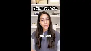 Want to make your Botox last longer?