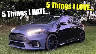 5 WORST Things About My Ford Focus RS...
