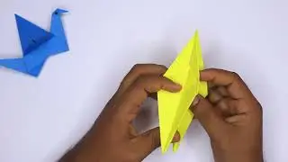 How To Make an Origami Flapping Bird || DIY paper birds