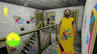 GRANNY GAME HORROR ESCAPE GAMEPLAY!GRANNY HAPPY BIRTHDAY [Episode02]