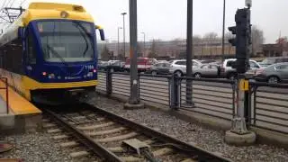 METRO Blue Line Light Rail Runbys 3/14-19/16