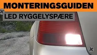 Monteringsguiden: LED Ryggelysp&aelig;re