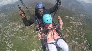 New Pargti  Paragliding video in Indru Nag Full Video Take Off to landing  for booking 9882400027