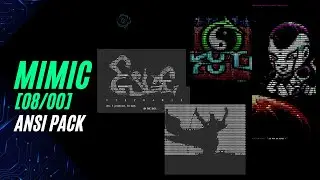 Mimic Art Productions 26 [08/00] Full Ansi Art Pack Video #ANSI #ansiart #asciiart