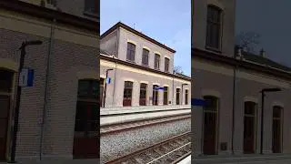 Train Station Zuidbroek Groningen the Netherlands April 13 2024 #train #station #panorama #shorts