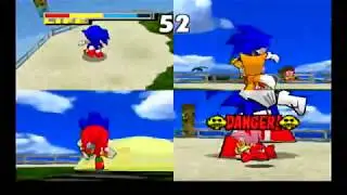Sonic Shuffle: All Mini Games 1/8 - Sonic