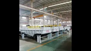 Linear vibrating screen for silica sand particle classification