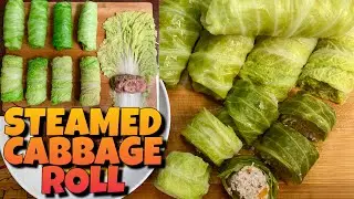STEAMED CABBAGE ROLLS | STUFFED CABBAGE ROLL RECIPE | Tambayan Cooking Lutong Bahay