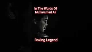 In The Words Of Muhammad Ali #boxing #boxinglegends #muhammadali #inspiration #boxinginterview