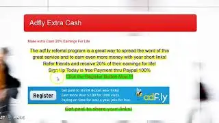 Adfly review How to make money online adfly 2017  2018   YouTube