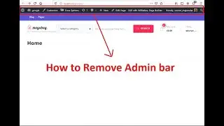 How to remove WordPress Admin bar for visitors