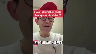How is Social Security backpay calculated?