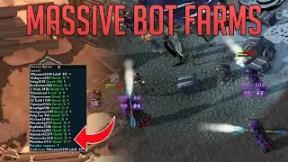 MASSIVE bot farms in Runescape 3