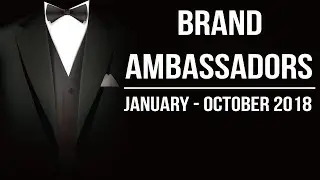 Brand Ambassadors 2018 complete analysis - January to October 2018 Current Affairs