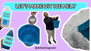 Let&rsquo;s Make DIY Ice Melt [VLOG]