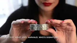 Native American Designer Jody Naranjo Animal Symbols Cuff Bracelet from American West Jewelry