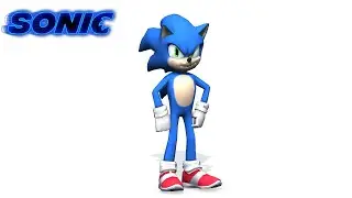 Movie Sonic Edit 3D Model for Prisma 3D