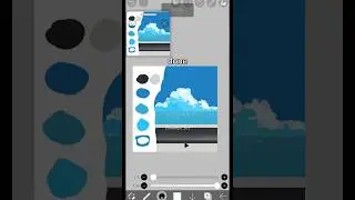 Easy Drawing Tutorial Only Use 6 Colors #ibispaintx #painting #art #digitalart #tutorial