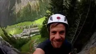 Via Ferrata Klettersteig M&uuml;rren - Gimmelwald Berner Alpen