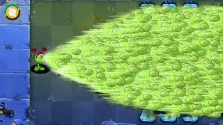 Pvz 2 100 Plant Max Level Vs 100 Poncho Zombie !! Plants Vs Zombies 2