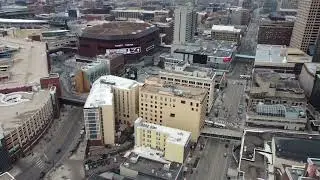 3/17/2022 - Downtown Minneapolis Drone Flight - Unedited/Raw video