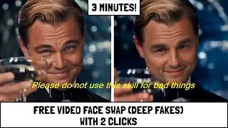 Part-3) real time face replace in video and photos in 2 minutes using Artificial intelligence