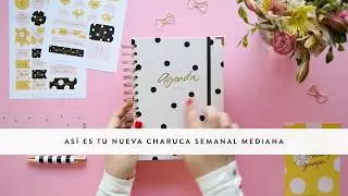 As&iacute; es tu Agenda Charuca semanal mediana por dentro.