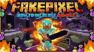 How to DEAL MILLIONS of Damage in Fakepixel Skyblock! 💥