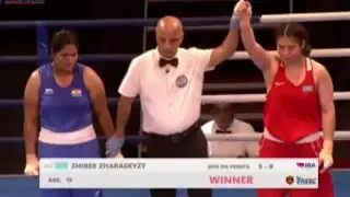 ASBC Asian youth 22U boxing championship in Colombo SRI LANKA 🥊 (KAZ vs IND) 81kgw