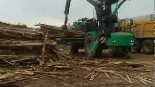 Holzhacken HP-Biogas