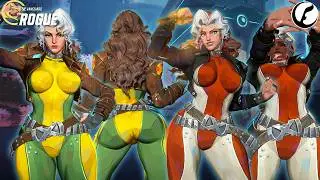 Rogue &ndash; Power Surge Thicc Mod Showcase 4K | Ryona Highlights