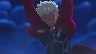 Archer vs Lancer First Fight (アーチャー  vs  ランサー)