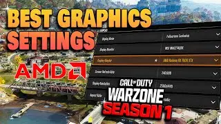 Лучшие настройки графики AMD Radeon для Warzone Season 1: Black Ops 7 (максимальный FPS и видимость)