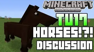 Minecraft (Xbox 360/PS3) - TITLE UPDATE 17 - HORSES!?! DISCUSSION + MORE!