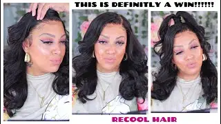 $119  BUDGET BADDIES ONLY! AFFORDABLE HD LACE FRONT WIG #Recoolhair #muffinismylovers