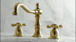 Kingston Brass KS1977AX 8 in  Widespread Bathroom Faucet Review