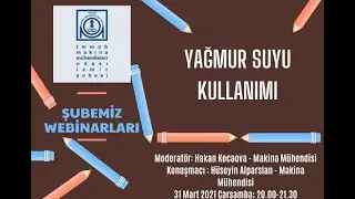 Webinar - Yağmur Suyu Kullanımı