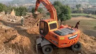 EXCAVATOR MAKING FIELD #aktractorvlogs #xcavator #xcavator #tractor 