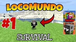 LOCOMUNDO SERIE de SUPERVIVENCIA en CRAFTSMAN episodio#1