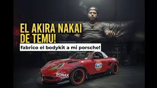 EL AKIRA NAKAI DE TEMU!!FABRIQUÉ UN BODY KIT PARA MI PORSCHE