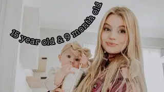 teen parents winter morning routine