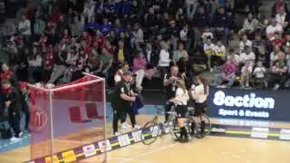 Deutschland - Schweiz Frauen-Radball