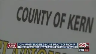 Community Leaders Discuss Impacts of Prop 47